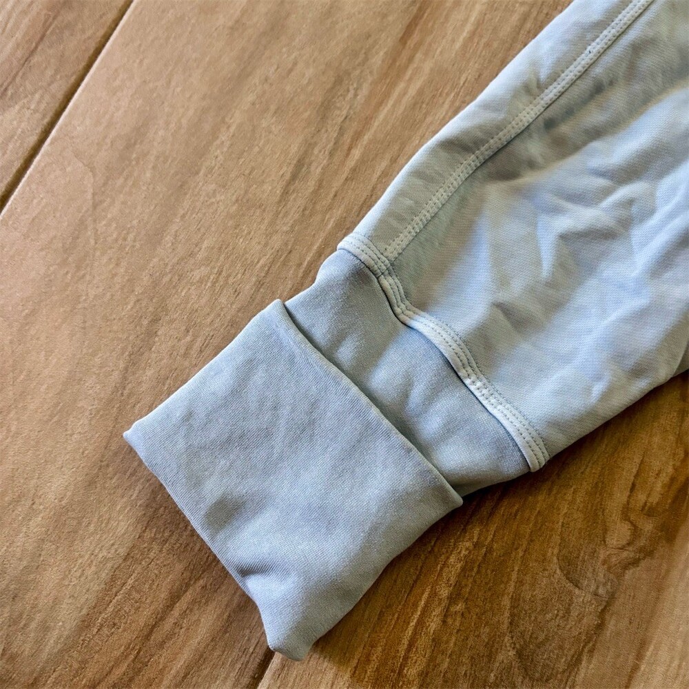 FP Movement Free People Jogger Pants Womens S Blue High Rise Zip Pockets - Picture 3 of 9